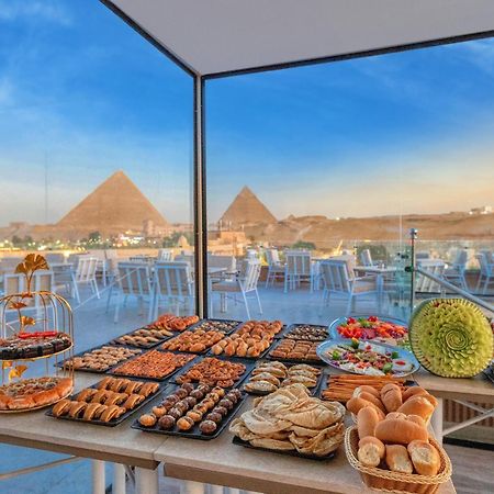 Gaia Pyramids Hotel Kafret el-Gabal Exteriér fotografie
