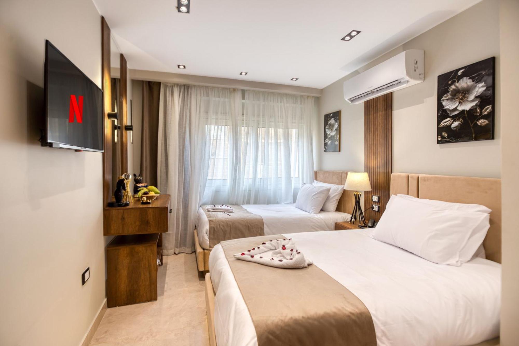 Gaia Pyramids Hotel Kafret el-Gabal Exteriér fotografie