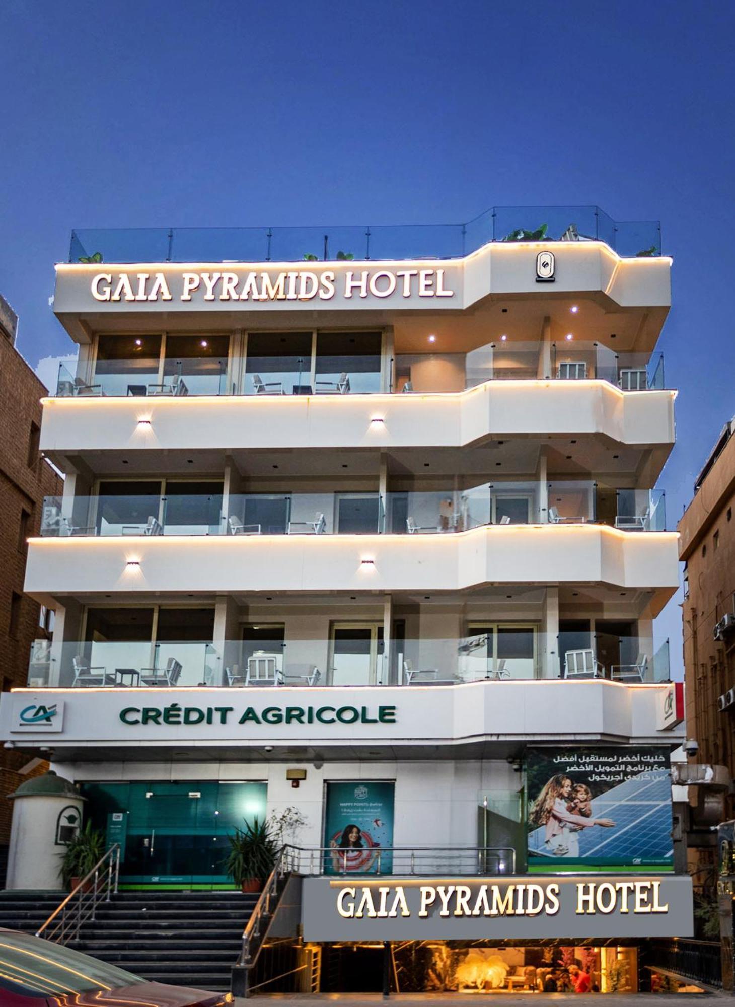 Gaia Pyramids Hotel Kafret el-Gabal Exteriér fotografie